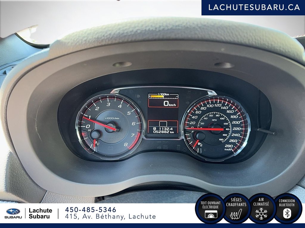 2020  WRX Sport TOIT.OUVRANT+MAGS+SIEGES.CHAUFFANTS in Lachute, Quebec - 21 - w1024h768px