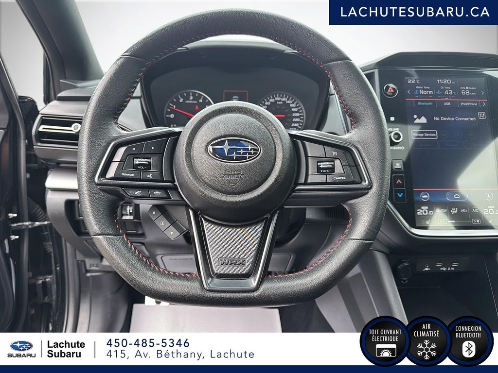 Subaru WRX Sport TOIT.OUVRANT+CARPLAY+SIEGES.CHAUFFANTS 2023 à Lachute, Québec - 21 - w1024h768px