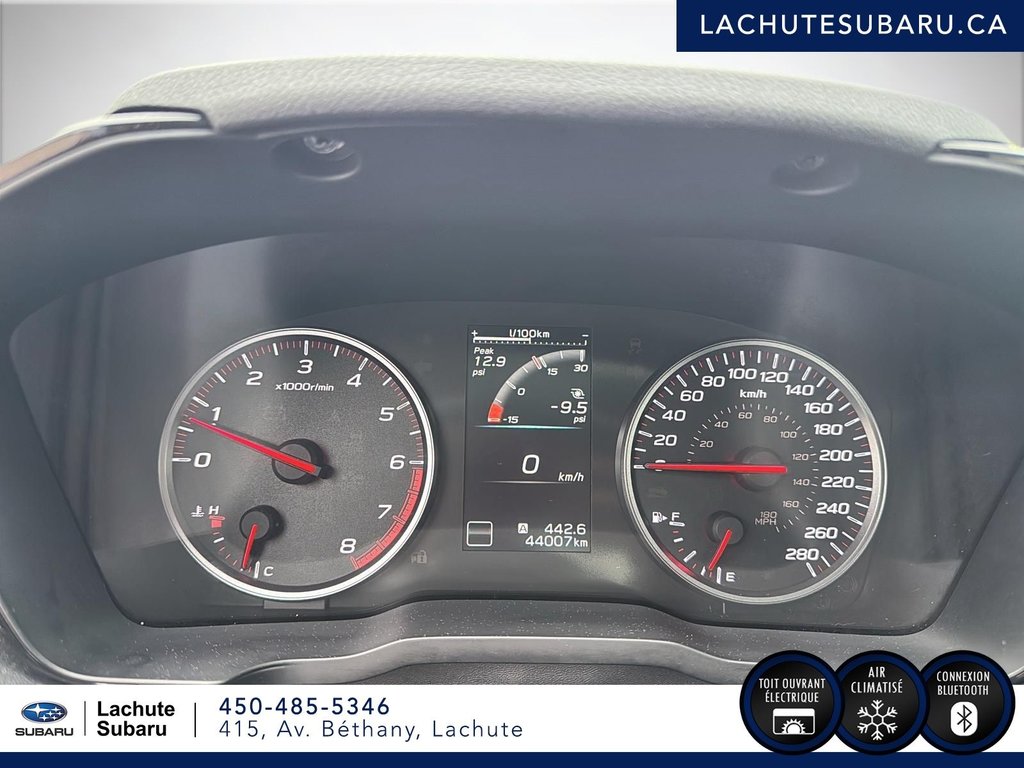 Subaru WRX Sport TOIT.OUVRANT+CARPLAY+SIEGES.CHAUFFANTS 2023 à Lachute, Québec - 22 - w1024h768px