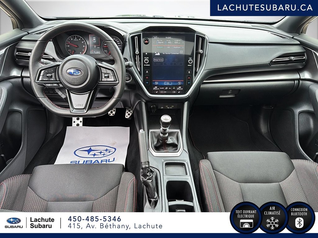 Subaru WRX Sport TOIT.OUVRANT+CARPLAY+SIEGES.CHAUFFANTS 2023 à Lachute, Québec - 23 - w1024h768px