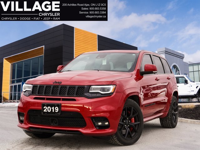 2019 Jeep Grand Cherokee SRT $0 Down $281 Weekly payment / 84 mths in Ajax, Ontario at Lakeridge Auto Gallery - 1 - w1024h768px