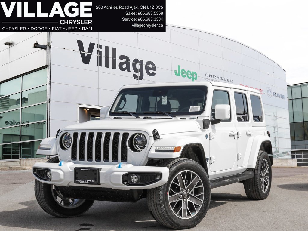 2023 Jeep Wrangler 4xe Sahara in Ajax, Ontario at Lakeridge Auto Gallery - 1 - w1024h768px