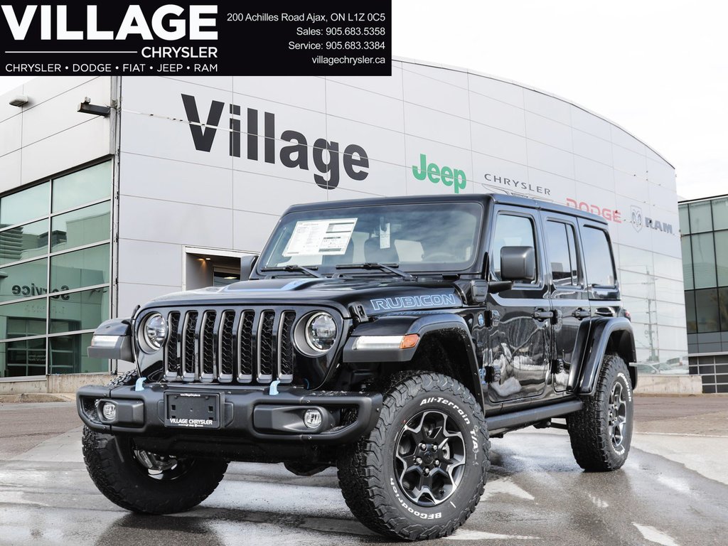 2023 Jeep Wrangler 4xe Rubicon in Ajax, Ontario at Lakeridge Auto Gallery - 1 - w1024h768px