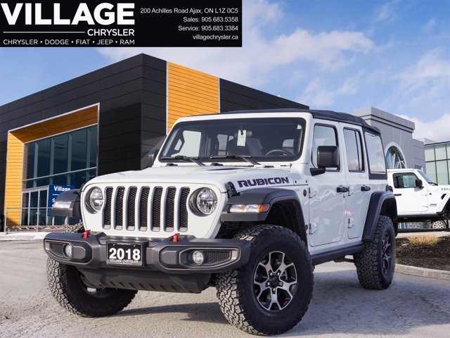2018 Jeep Wrangler Unlimited Rubicon $0 Down $227 Weekly Payment / 72 mths in Ajax, Ontario at Lakeridge Auto Gallery - 1 - w1024h768px