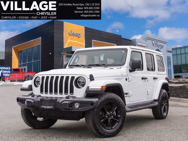 2022 Jeep Wrangler Unlimited Sahara Altitude in Ajax, Ontario at Lakeridge Auto Gallery - 1 - w1024h768px