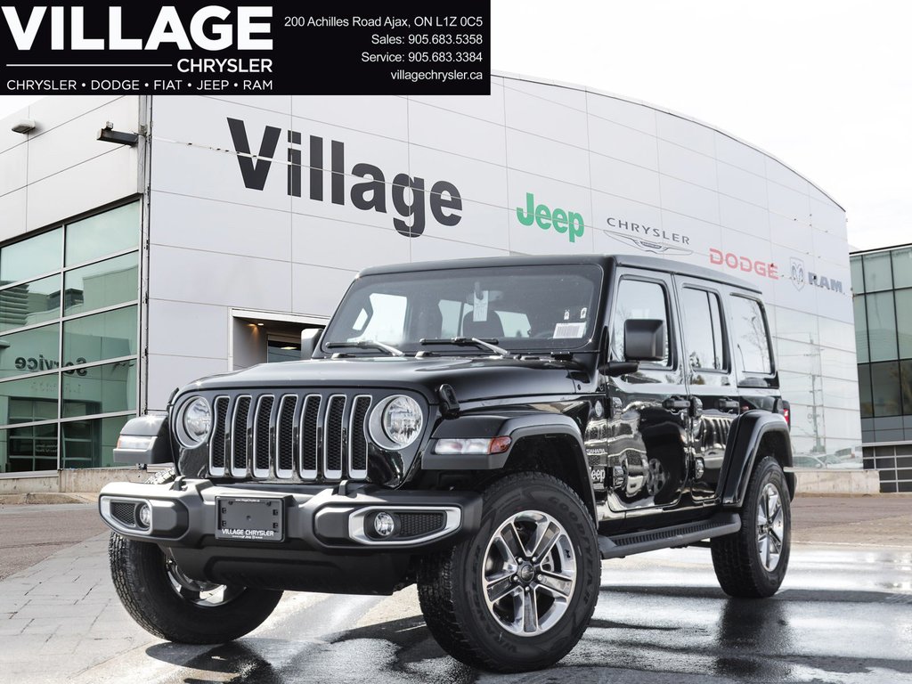 2023 Jeep Wrangler Sahara in Ajax, Ontario at Lakeridge Auto Gallery - 1 - w1024h768px