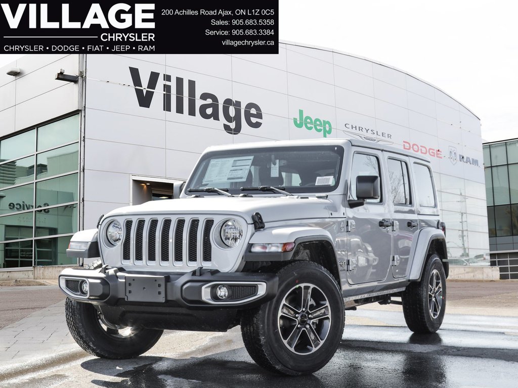 2023 Jeep Wrangler Sahara in Ajax, Ontario at Lakeridge Auto Gallery - 1 - w1024h768px