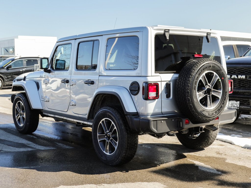 2023 Jeep Wrangler Sahara in Ajax, Ontario at Lakeridge Auto Gallery - 4 - w1024h768px