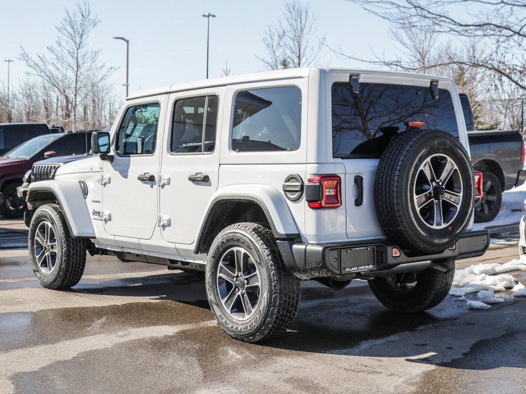 2023 Jeep Wrangler Sahara in Ajax, Ontario at Lakeridge Auto Gallery - 4 - w1024h768px