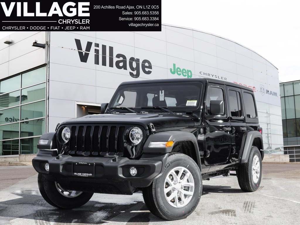 2023 Jeep Wrangler Sport in Ajax, Ontario at Lakeridge Auto Gallery - 1 - w1024h768px