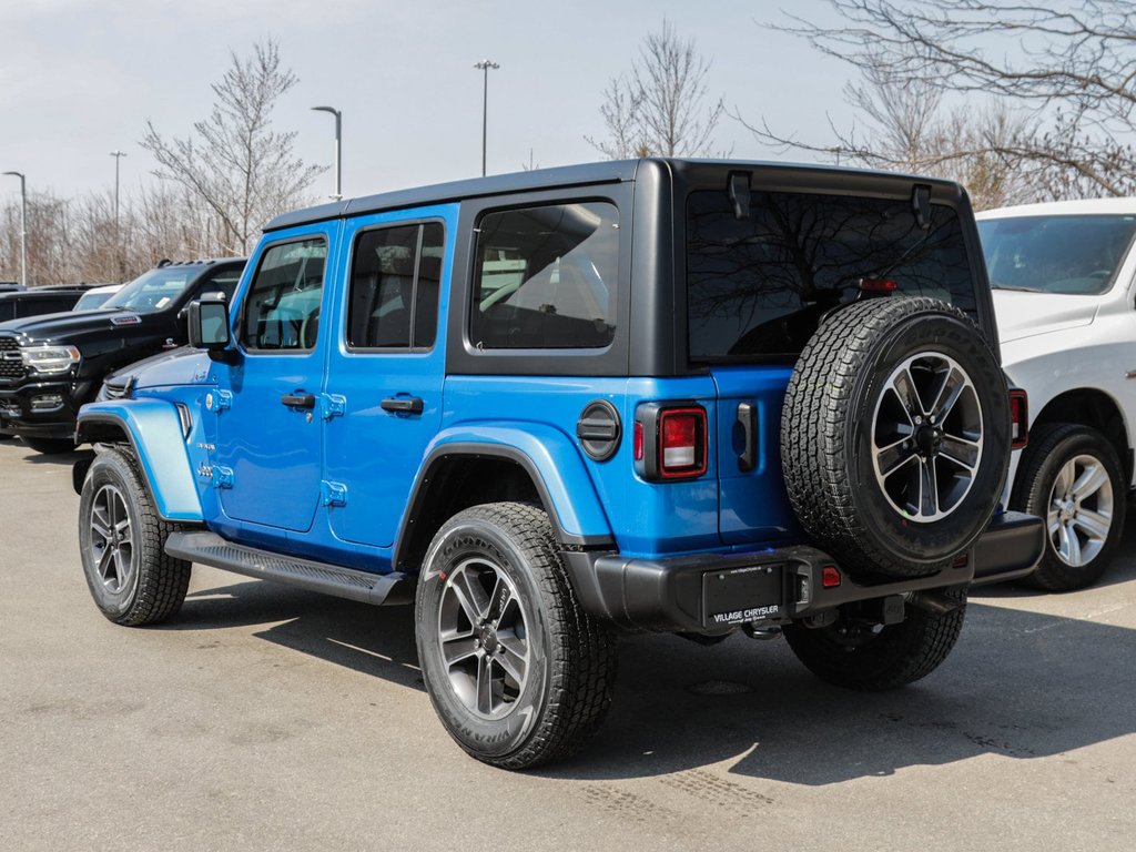 2023 Jeep Wrangler Sahara in Ajax, Ontario at Lakeridge Auto Gallery - 4 - w1024h768px