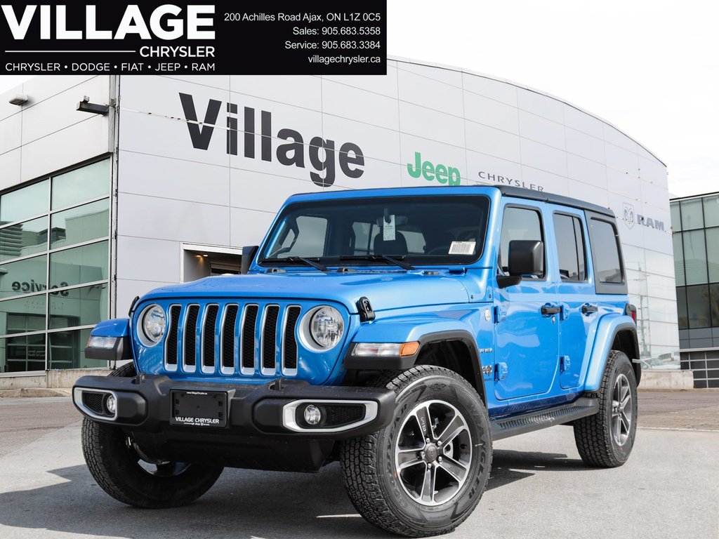 2023 Jeep Wrangler Sahara in Ajax, Ontario at Lakeridge Auto Gallery - 1 - w1024h768px