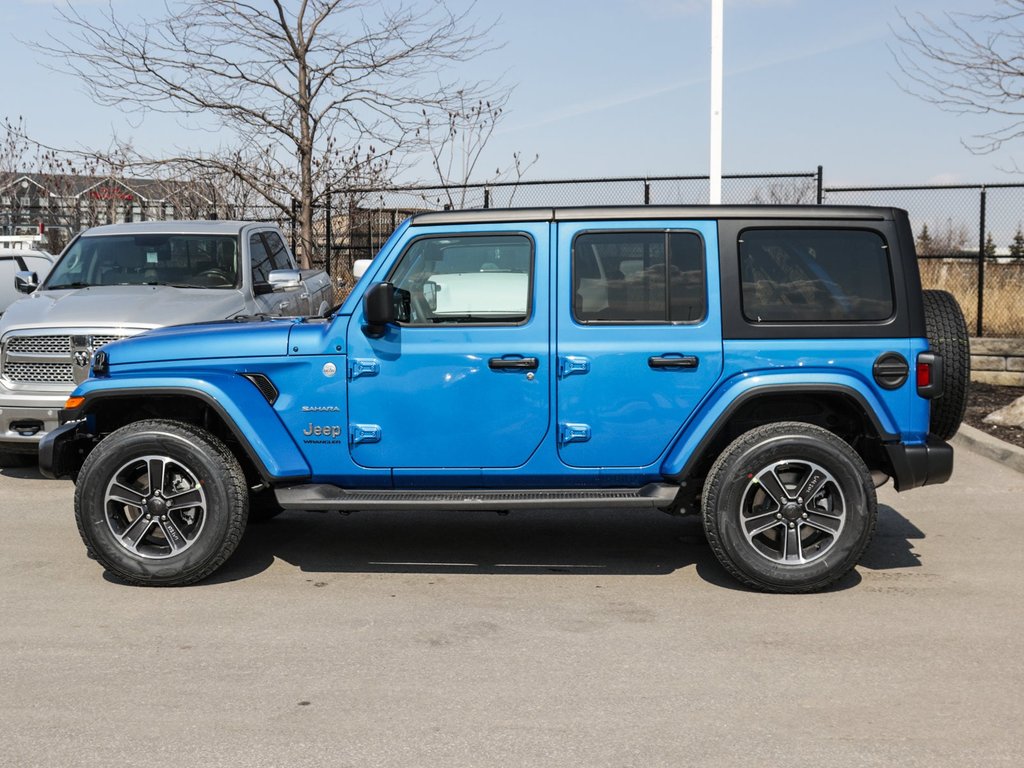 2023 Jeep Wrangler Sahara in Ajax, Ontario at Lakeridge Auto Gallery - 3 - w1024h768px