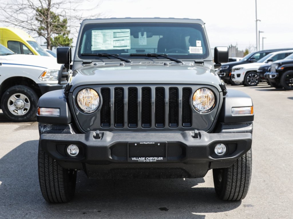 2023 Jeep Wrangler Sport in Ajax, Ontario at Lakeridge Auto Gallery - 2 - w1024h768px