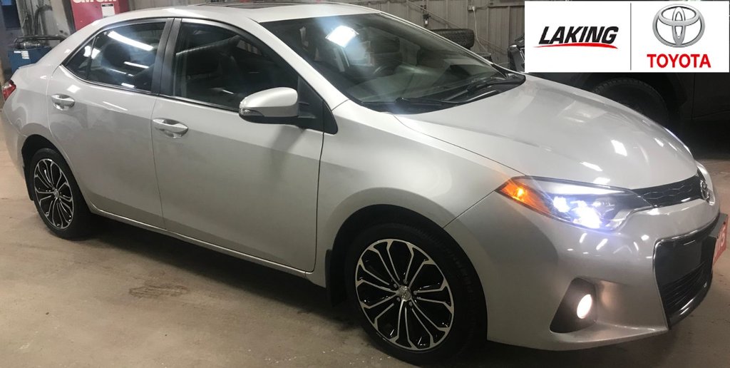 Laking Toyota 2015 Toyota Corolla Sport Sun Moon Roof Smart Choice Winter Tires 26387a