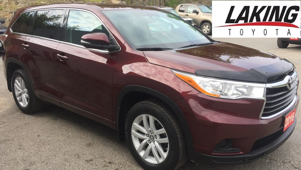 Laking Toyota 2016 Toyota Highlander LE AWD 3rd ROW SEATING "QUIET AND SMOOTH" 24954A