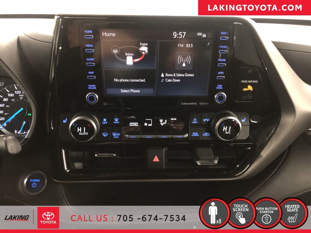 2021 Toyota Highlander Hybrid XLE AWD 3rd Row Seating (8 Passenger) in Sudbury, Ontario - 14 - w1024h768px