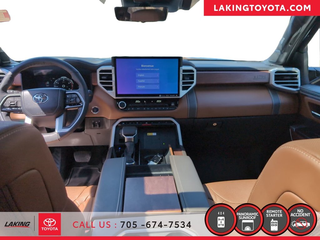 2024 Toyota Tundra Platinum 4X4 Crew Cab in Sudbury, Ontario - 9 - w1024h768px
