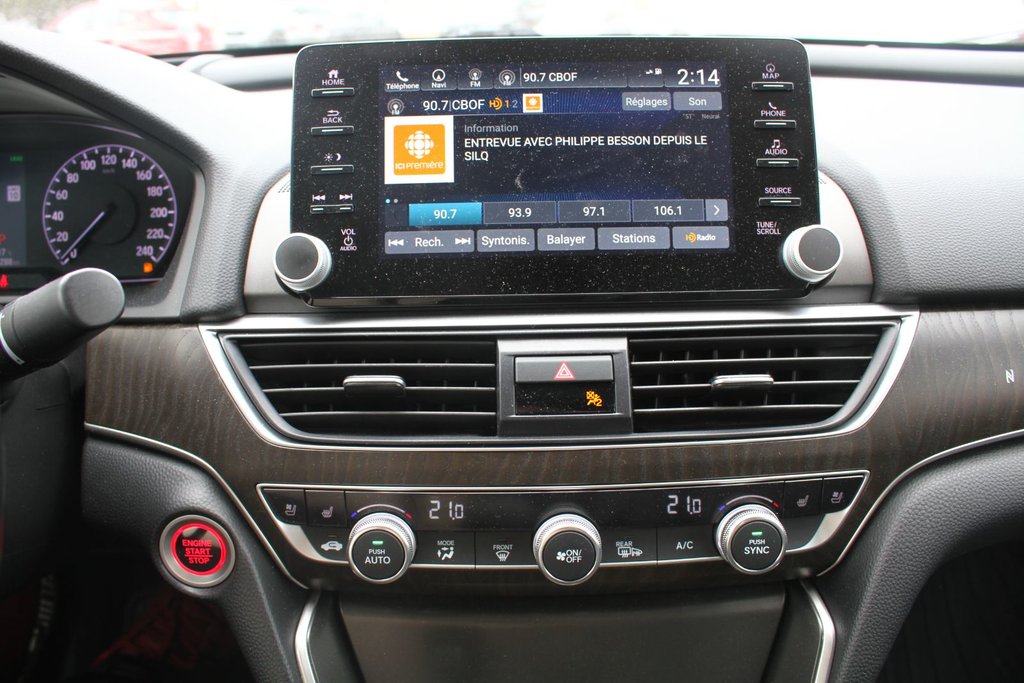 Honda Accord Touring 2020 à Gatineau, Québec - 8 - w1024h768px