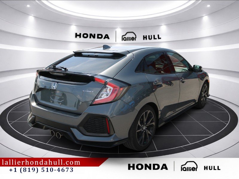2018 Honda Civic Hatchback Sport in Montréal, Quebec - 5 - w1024h768px