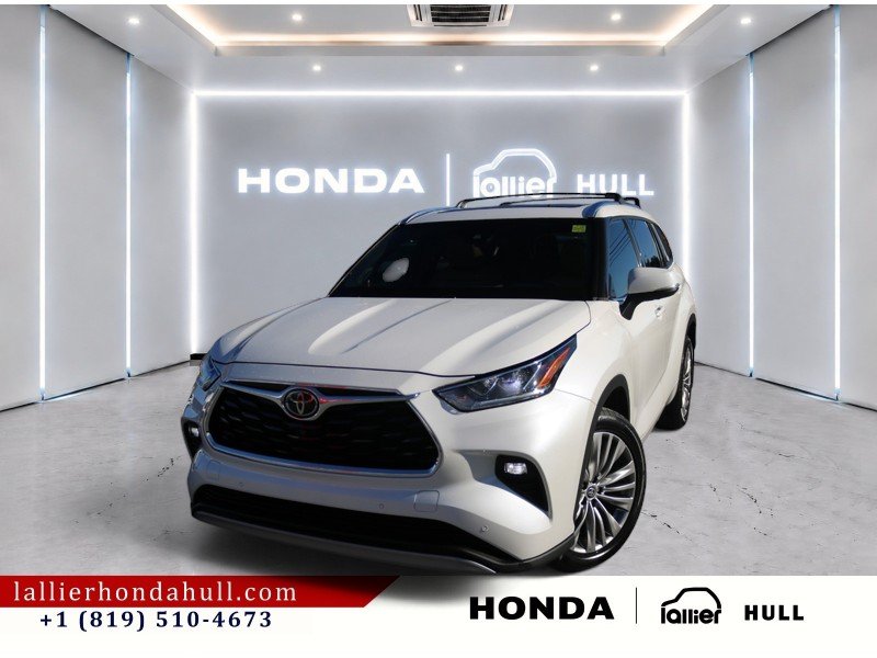 2020 Toyota Highlander Platinum |  AWD in Gatineau, Quebec - 1 - w1024h768px