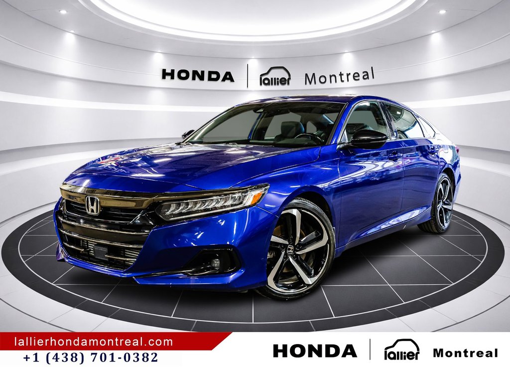 Honda Accord Sedan Sport 2021 à Montréal, Québec - 1 - w1024h768px