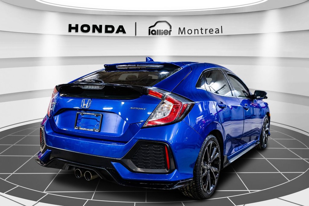 2019 Honda Civic Hatchback Sport in Montréal, Quebec - 7 - w1024h768px