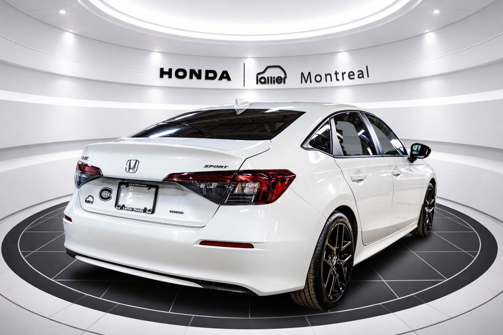 2025 Honda Civic Sedan Hybrid SPORT in Montréal, Quebec - 7 - w1024h768px