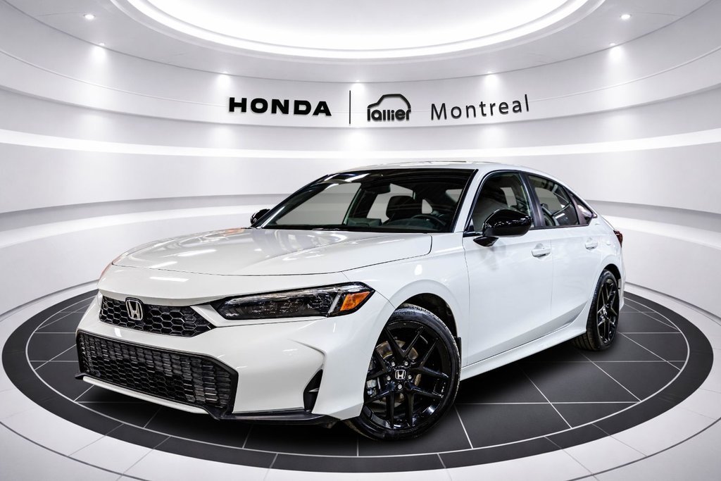 2025 Honda Civic Sedan Hybrid Sport in Montréal, Quebec - 1 - w1024h768px