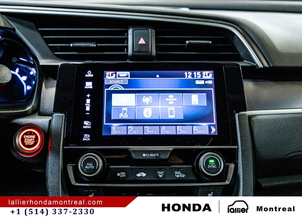 2018 Honda Civic Sedan Touring in Montréal, Quebec - 25 - w1024h768px