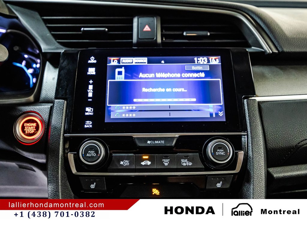 Honda Civic Sedan EX 2018 à Montréal, Québec - 25 - w1024h768px