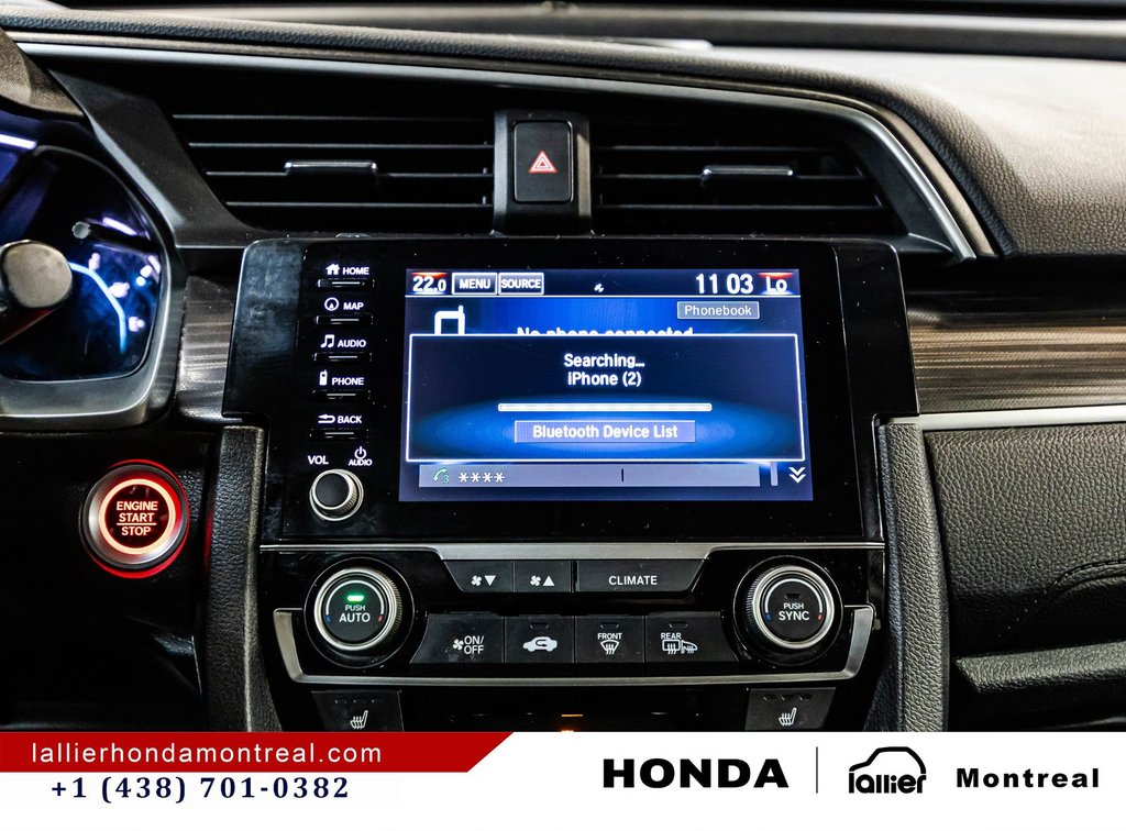 2020 Honda Civic Sedan Touring in Montréal, Quebec - 25 - w1024h768px