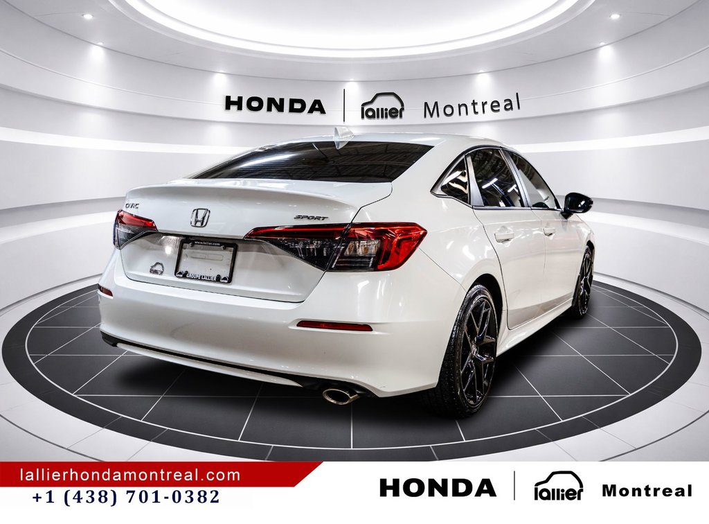 2022 Honda Civic Sedan Sport in Montréal, Quebec - 7 - w1024h768px