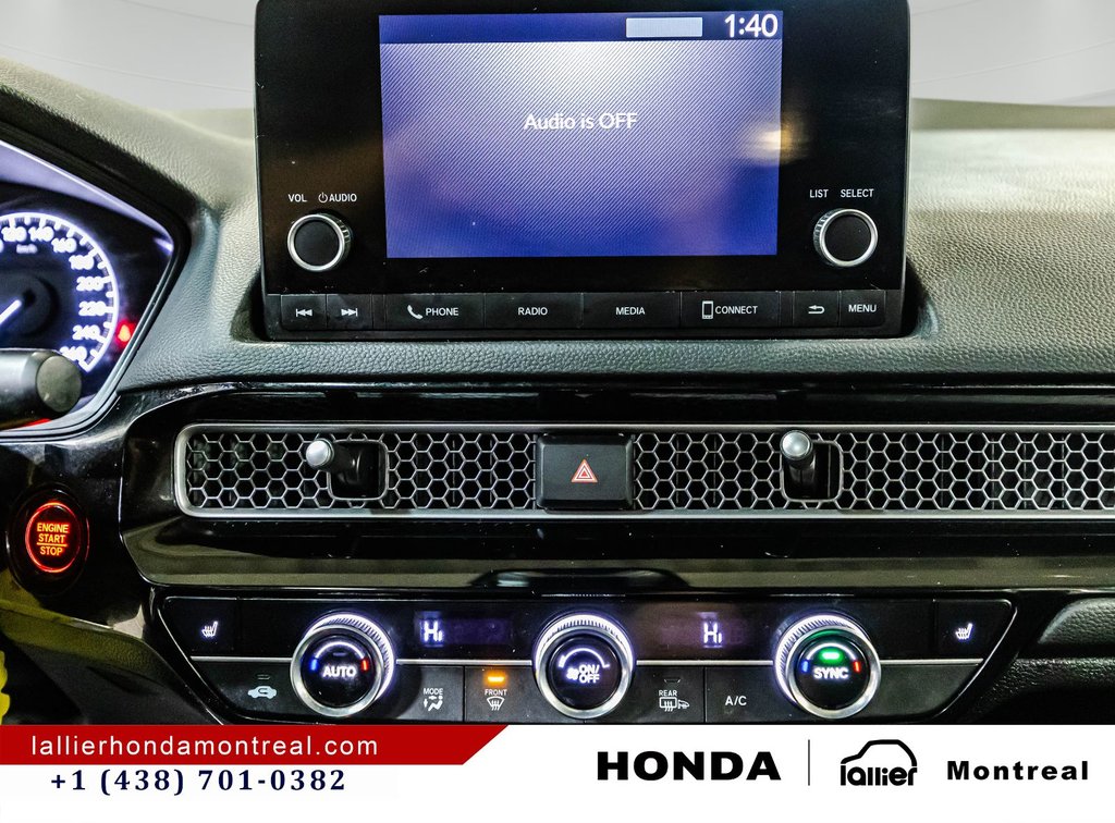2022 Honda Civic Sedan Sport in Montréal, Quebec - 24 - w1024h768px