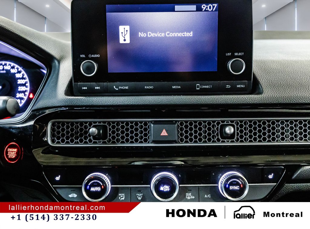 Honda Civic Sedan EX 2022 à Montréal, Québec - 24 - w1024h768px