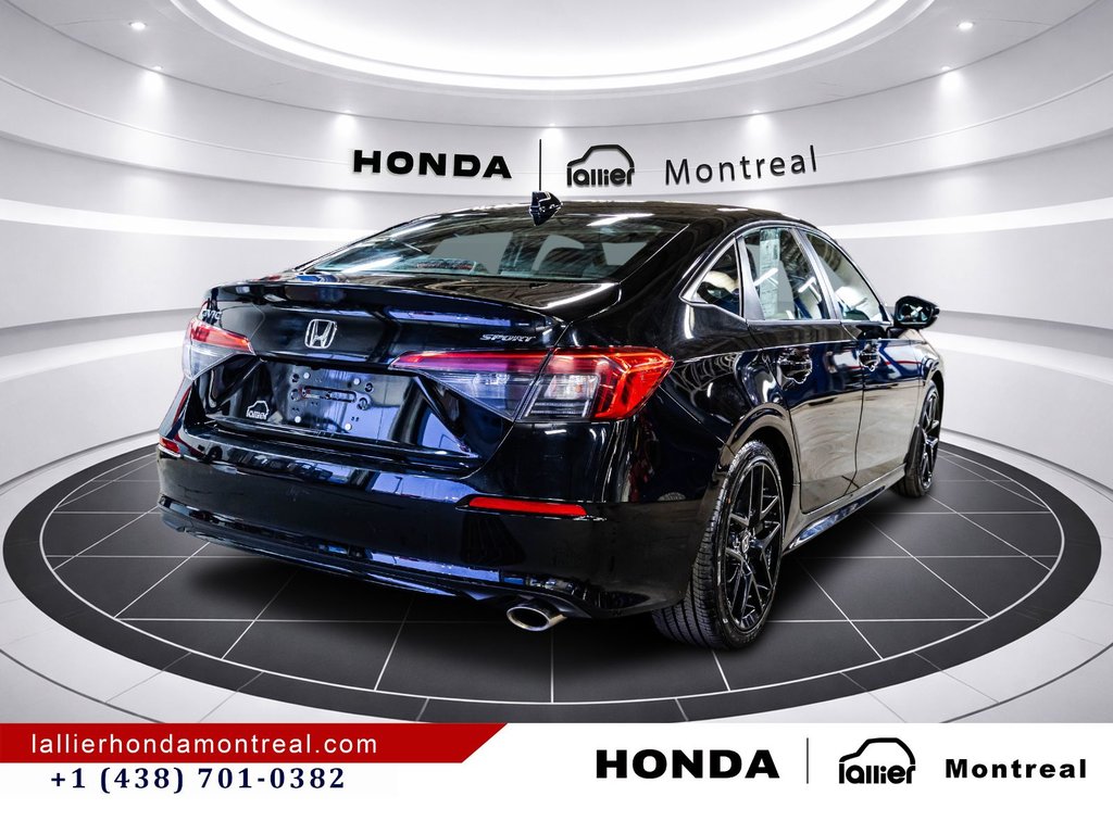 2023 Honda Civic Sedan SPORT in Montréal, Quebec - 7 - w1024h768px