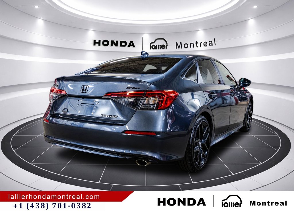 2023 Honda Civic Sedan SPORT in Montréal, Quebec - 7 - w1024h768px