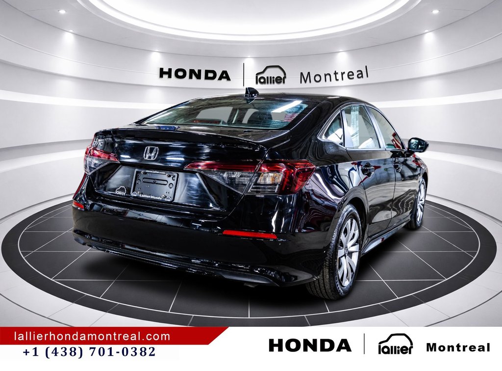 Honda Civic Sedan LX 2025 à Montréal, Québec - 7 - w1024h768px