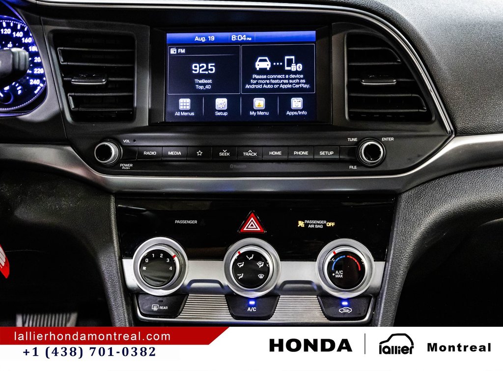 Hyundai Elantra Preferred 2019 à Montréal, Québec - 23 - w1024h768px