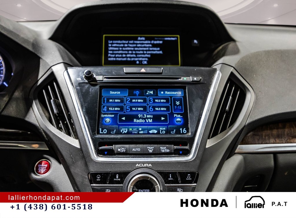 Acura MDX Nav Pkg 2017 à Montréal, Québec - 26 - w1024h768px