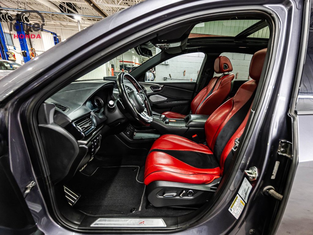 Acura RDX A-Spec intérieur rouge et noir 2020 à , Québec - 20 - w1024h768px