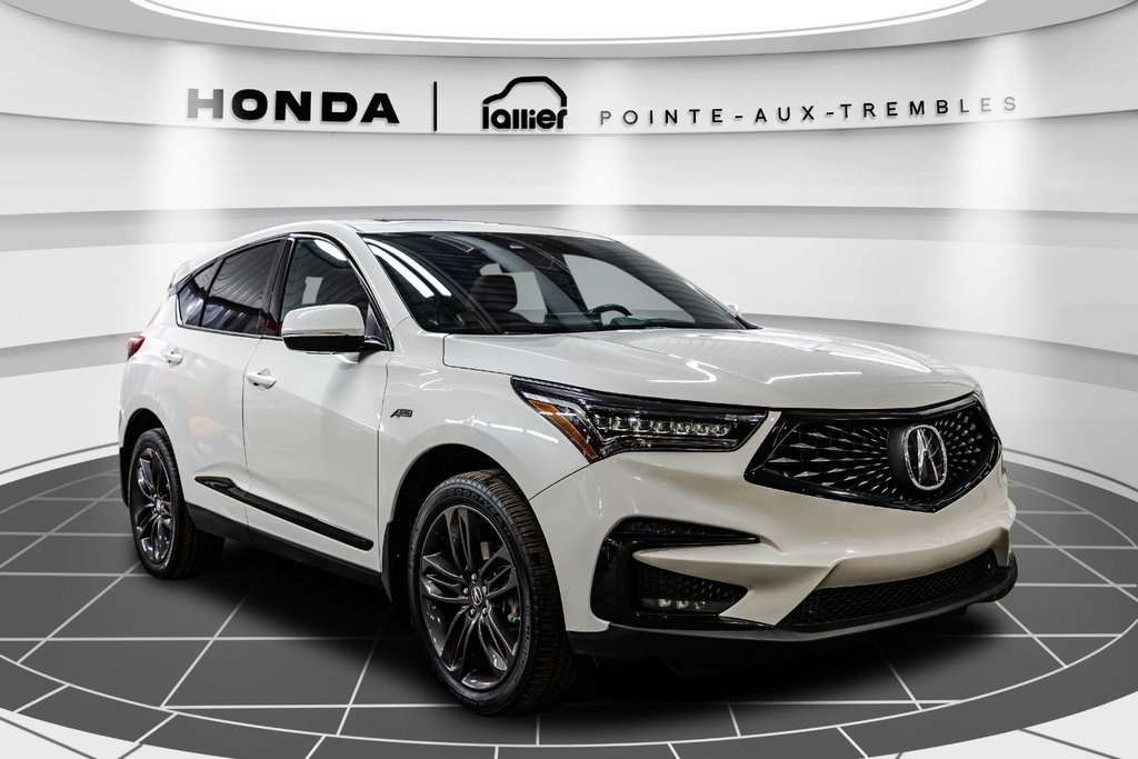 2020 Acura RDX A-Spec INTERIEUR ROUGE in Montreal, Quebec - 9 - w1024h768px