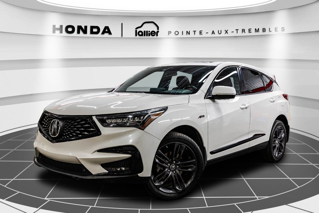 2020 Acura RDX A-Spec INTERIEUR ROUGE in Montreal, Quebec - 1 - w1024h768px