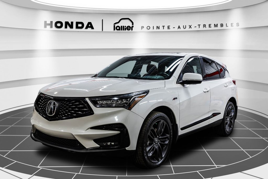 2020 Acura RDX A-Spec INTERIEUR ROUGE in Montreal, Quebec - 3 - w1024h768px