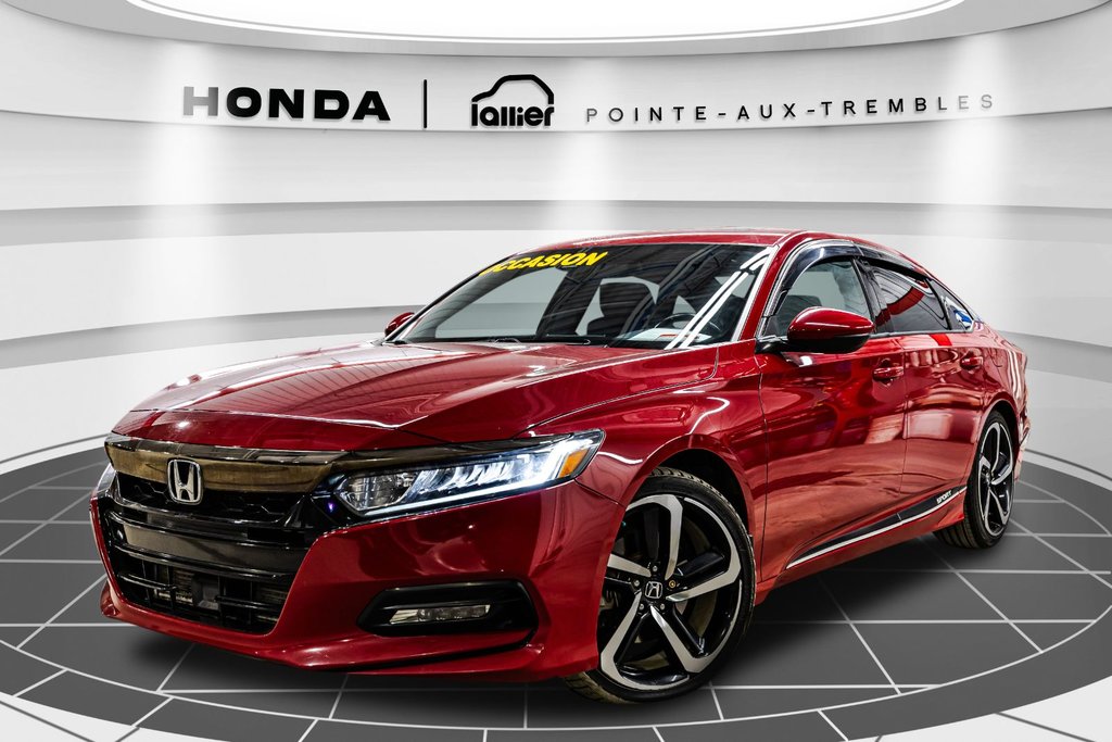 Honda Accord Sedan Sport manuelle rare sur le marché 2018 à Lachenaie, Québec - 1 - w1024h768px
