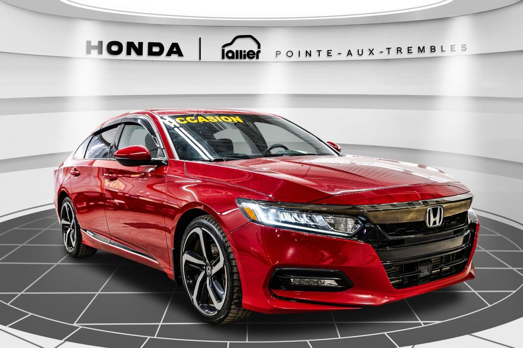 Honda Accord Sedan Sport manuelle rare sur le marché 2018 à Lachenaie, Québec - 9 - w1024h768px