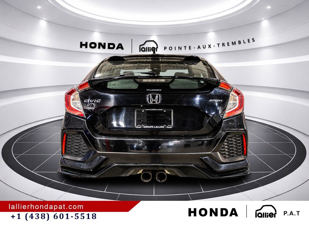 2018 Honda Civic Hatchback Sport in Montreal, Quebec - 6 - w1024h768px