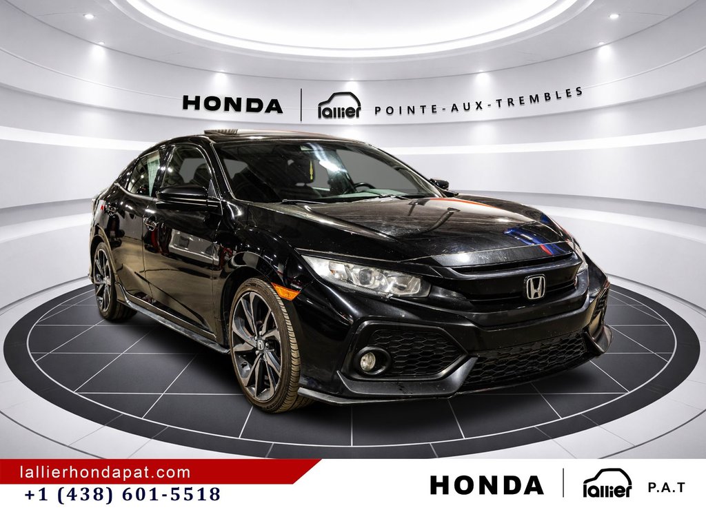 2018 Honda Civic Hatchback Sport in Montreal, Quebec - 9 - w1024h768px