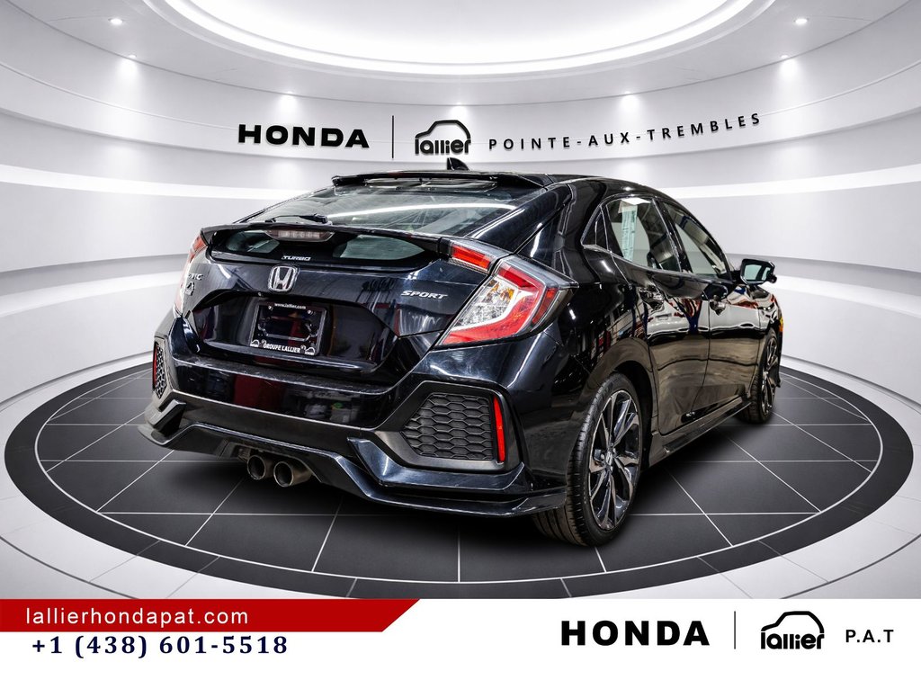 Honda Civic Hatchback Sport 2018 à Montréal, Québec - 7 - w1024h768px