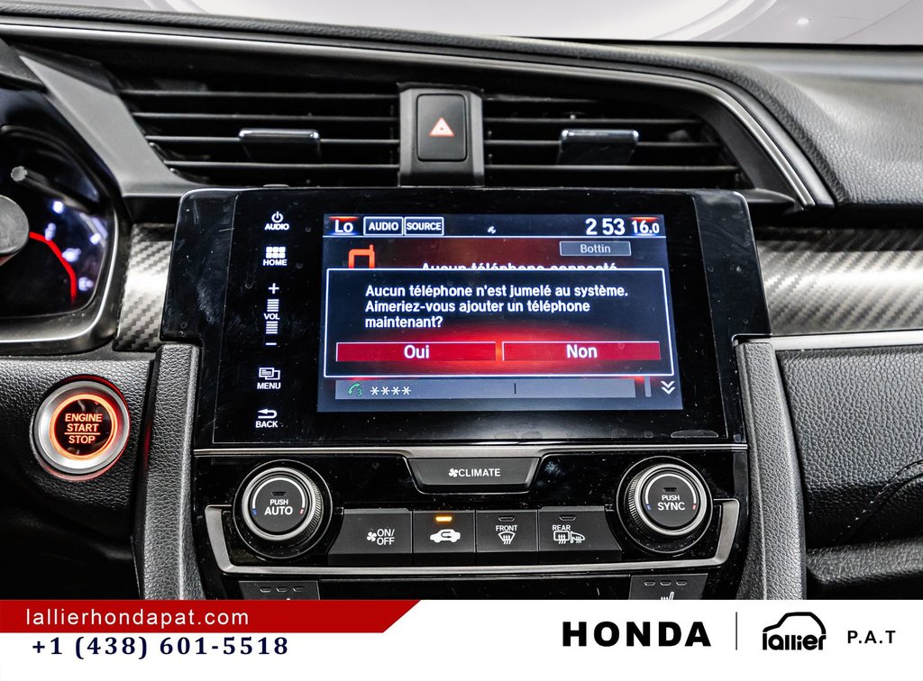Honda Civic Hatchback Sport 2018 à Montréal, Québec - 25 - w1024h768px